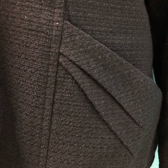 Mary Kay | black with metallic threading blazer | 14R | with extra gold buttons - Picture 8 of 9